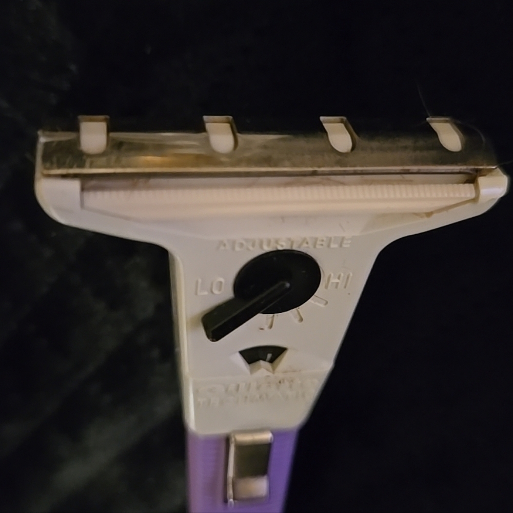 Gillette1971 R3 Gillette Purple Techmatic Razor - Picture 5 of 7